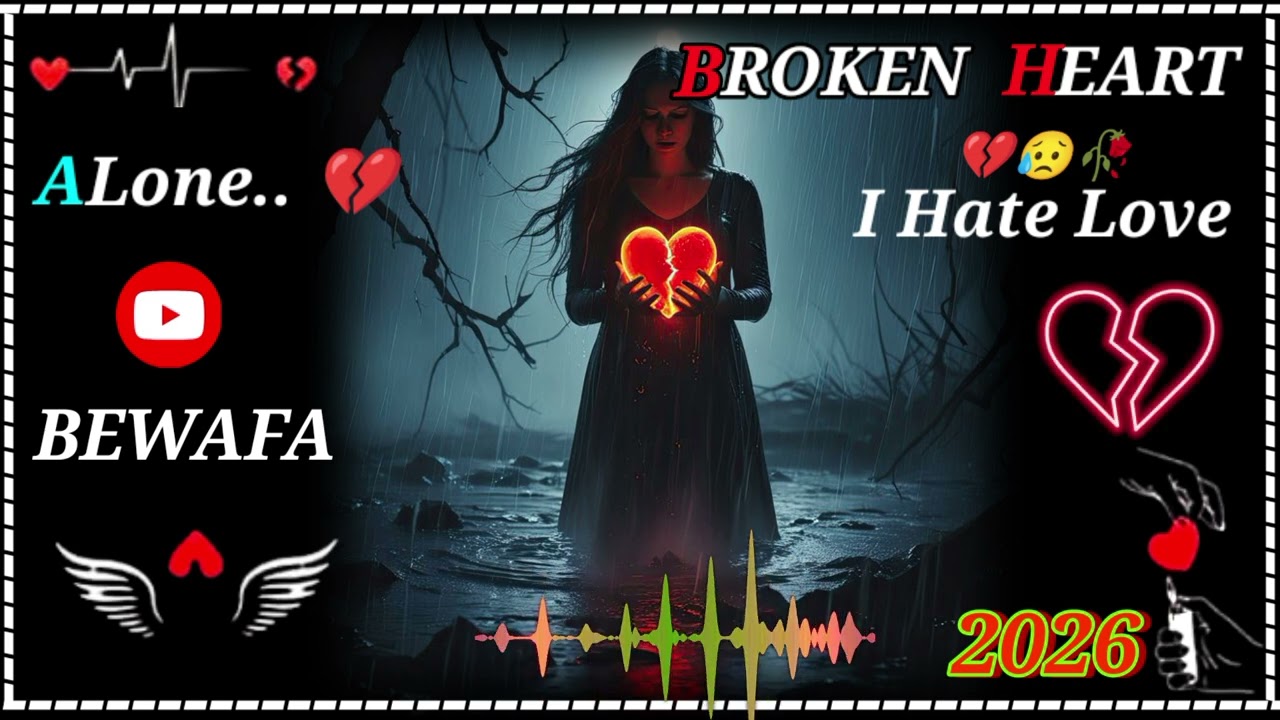 टूटे वादों का शहर 💔 Tute vadon ka shahar ❤‍🩹 Hindi sad song 😥 breakup song 🥀 Bewafa song 