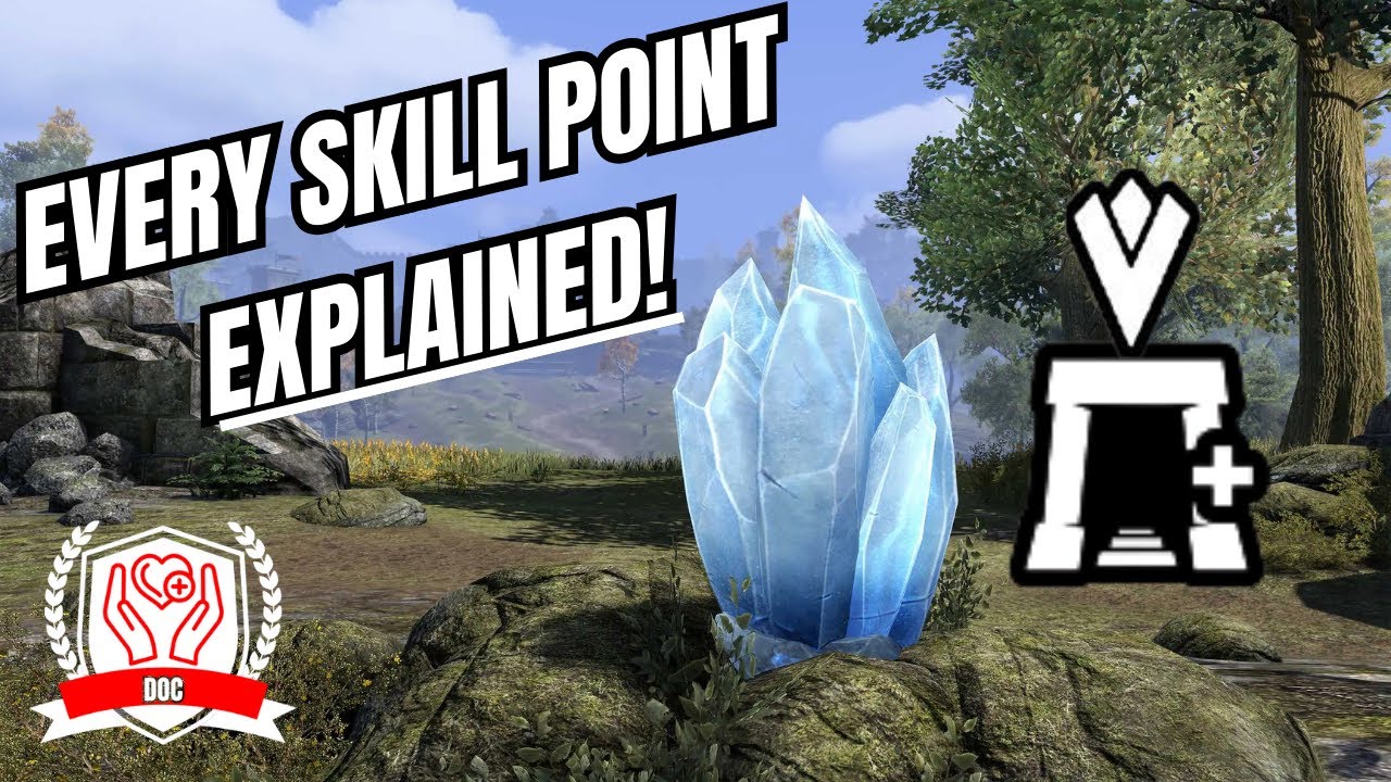 ESO Complete Skill Point Guide For 2025!