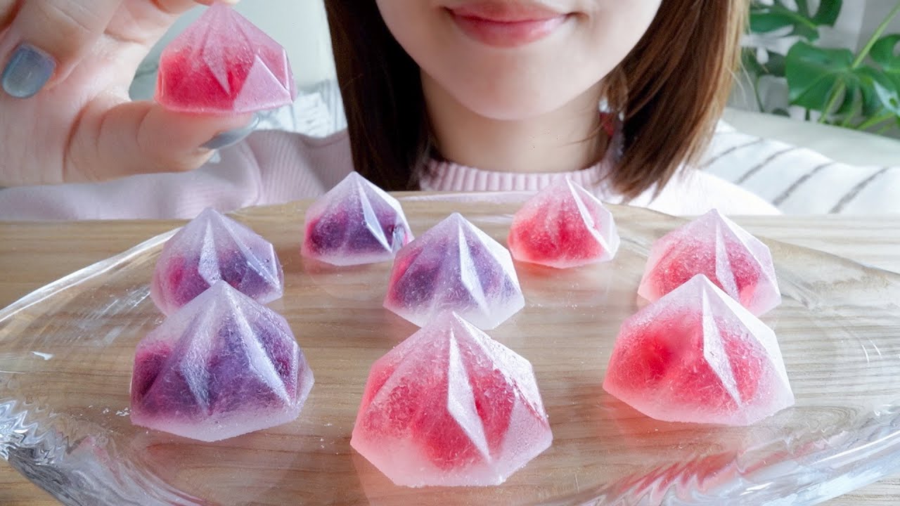 【咀嚼音】不思議な食感が楽しめる琥珀糖