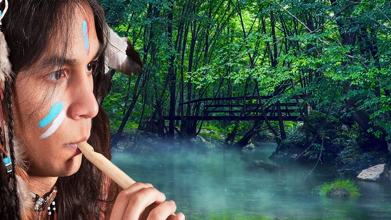 Rain Sounds & Native American Flute Music for Sleep, Relax, Anxiety, Stress Relief and Mental Health