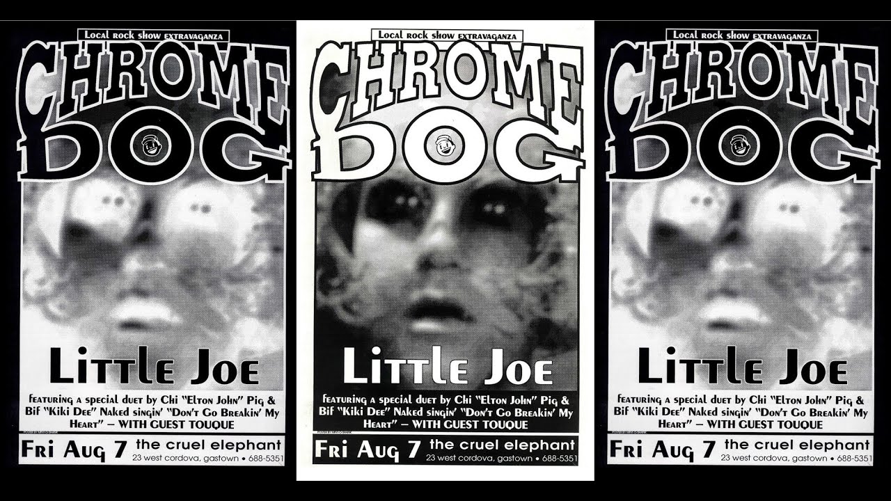 Little Joe (Featuring Mr. Chi Pig of SNFU) LIVE @ The Cruel Elephant (Aug 7th, 1992) Vancouver, BC