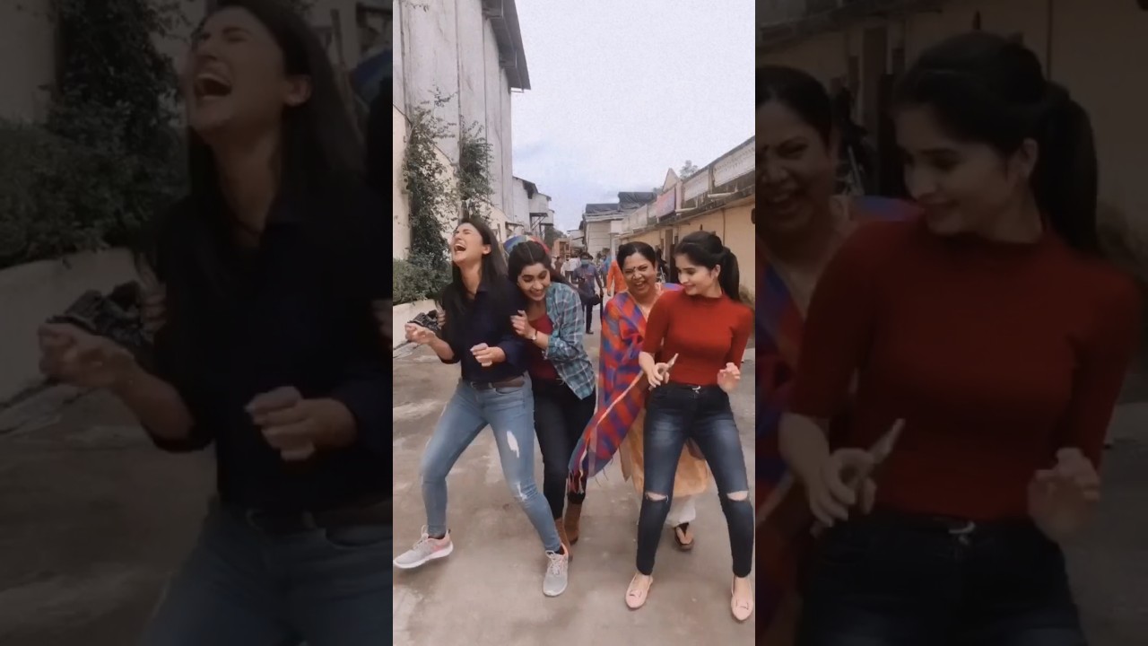 Full on Masti on Madam Sir Set 💃😂 
