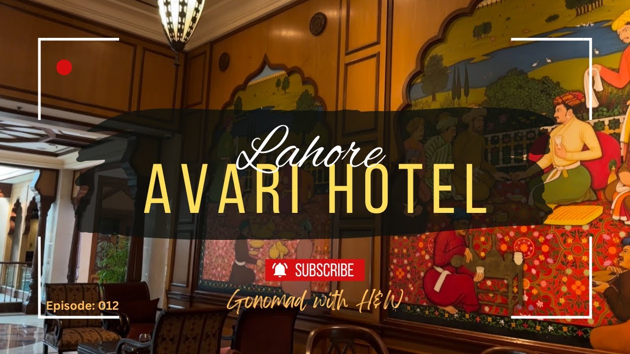 Avari Hotel Lahore Pakistan | Tour around the hotel and the room | Breakfast buffet