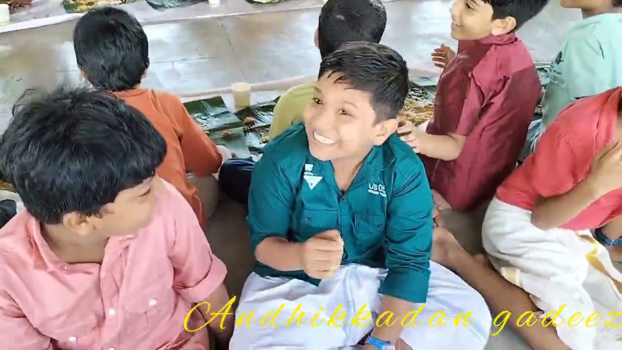 kgmlp school anthikkad/onam celibration/ona sadhya