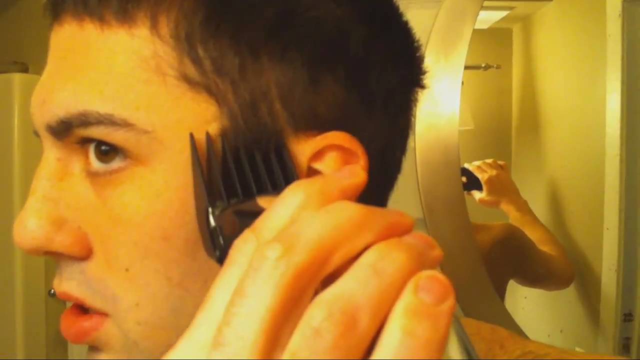 Male Style short haircut....How To Cut Your Own Hair