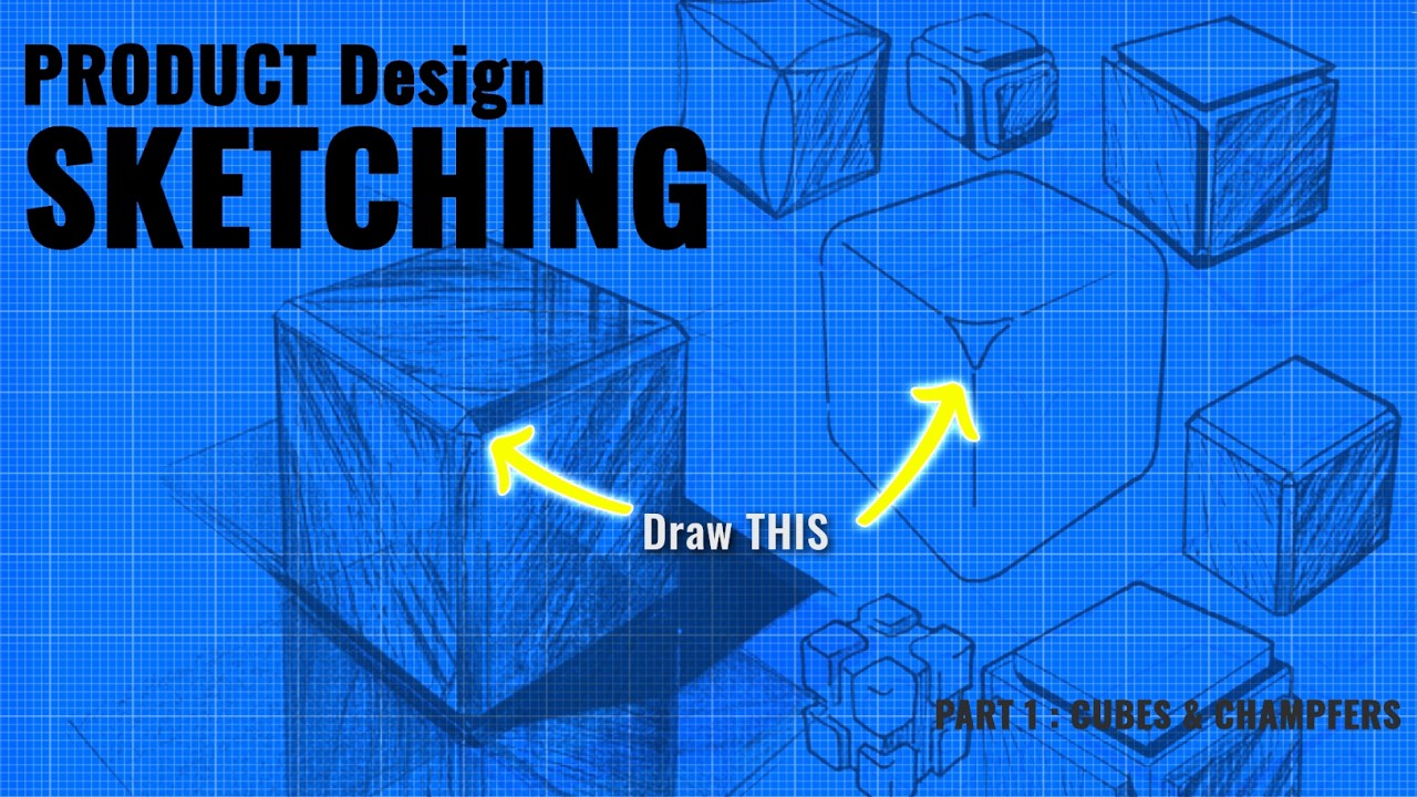 How to use CONSTRUCTION lines (for better PRODUCT DESIGN SKETCHING)