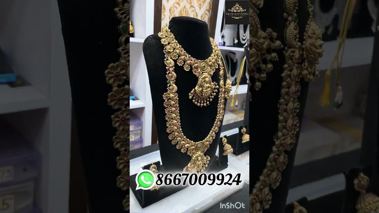 Best Bridal Gold Covering Jewellery Sales & Rental in Madurai | Tamilnadu