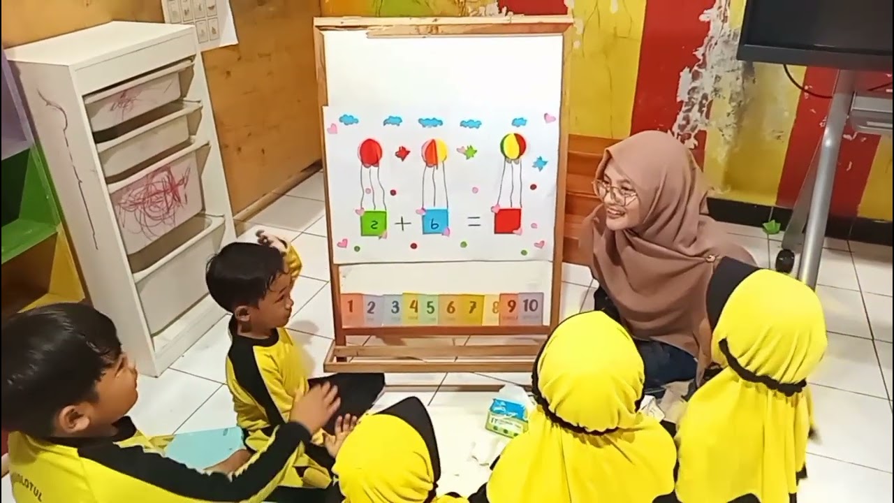 Mengajarkan Konsep Bilanagan Terhadap Anak AUD usia 4-6 Tahun  melalui Media 
