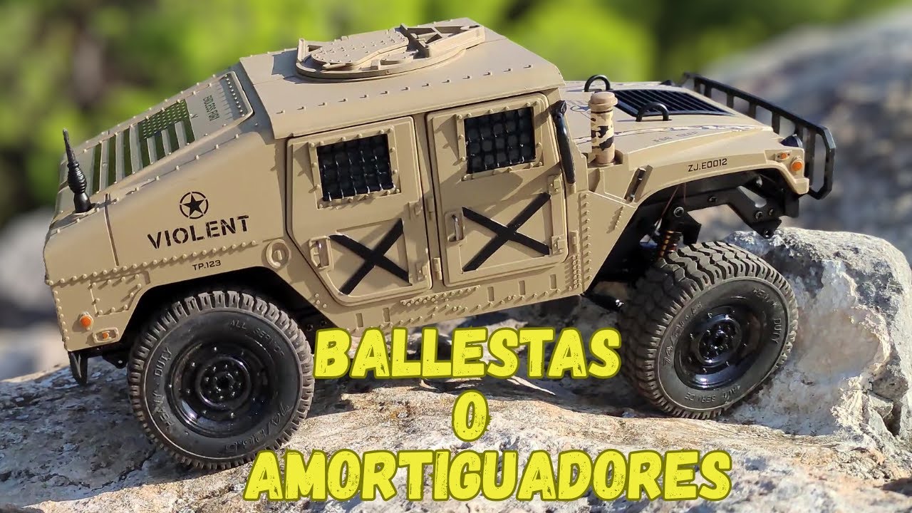 Что лучше: рессоры или амортизаторы? JJRC C8835 HUMMER FIELD TEST ADVENTURE 4X4 OFF-ROAD