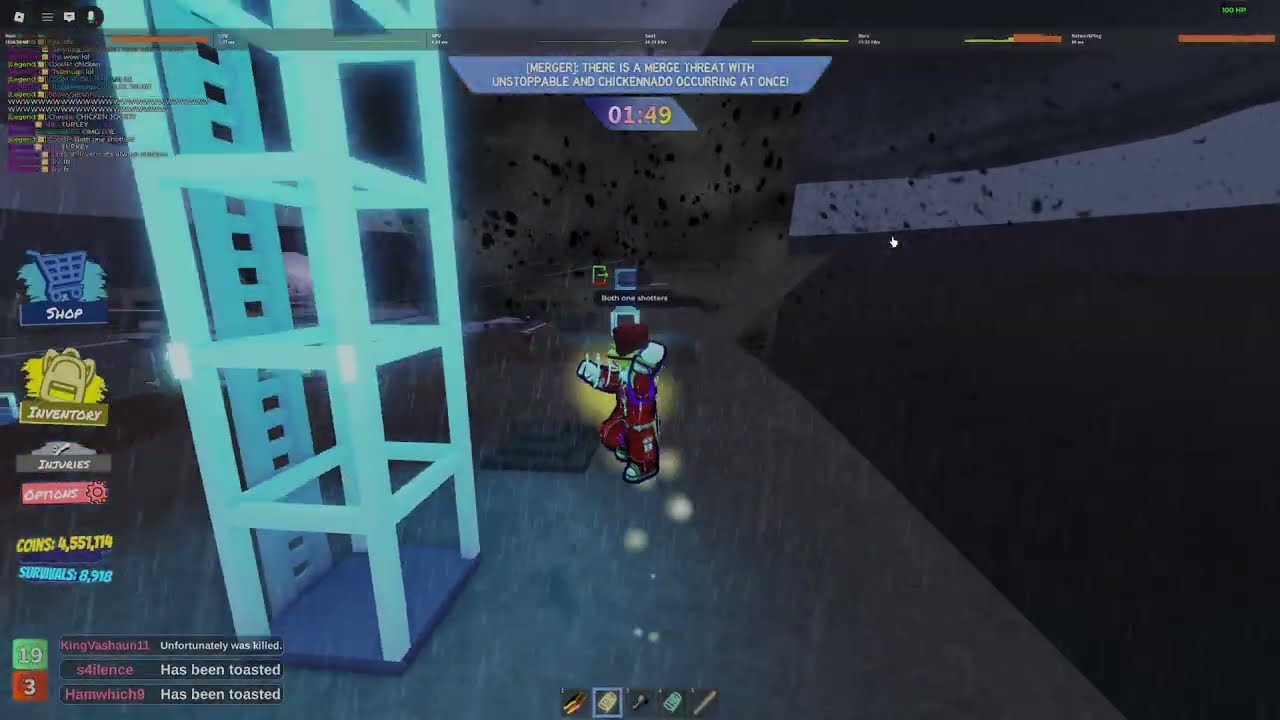 Unstoppable merge with Chicken nado