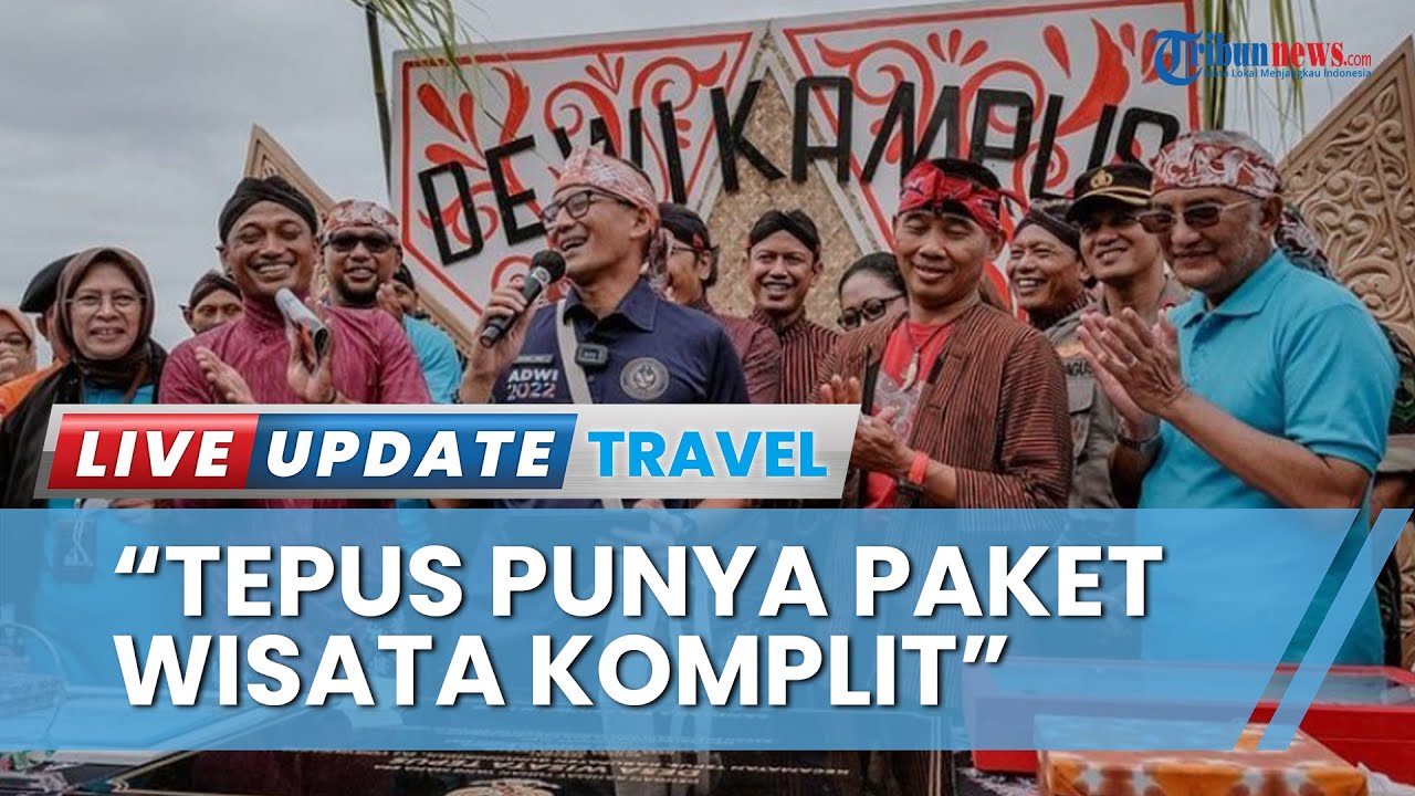 Kunjungi Desa Wisata Tepus, Menparekraf: Tepus Punya Paket Wisata Komplit Antara Alam dan Budaya