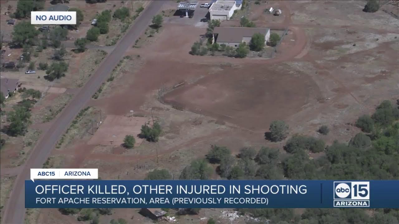 Officer killed in the Fort Apache Reservation area