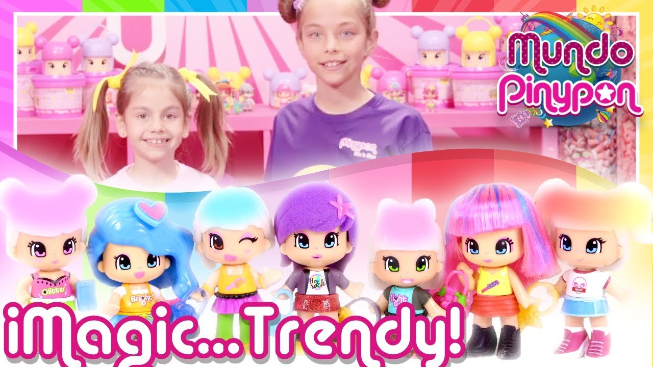 Mix is Max des MAGIC COLOR et des Pinypon TRENDY 👗👠👖 Les looks les plus colorés du Monde Pinypon!
