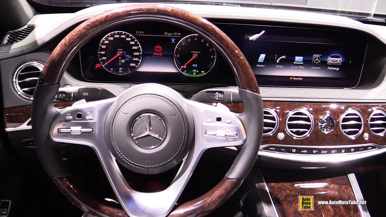 2019 Mercedes S560e Plug in Hybrid - Interior Walkaround - 2018 Paris Motor Show