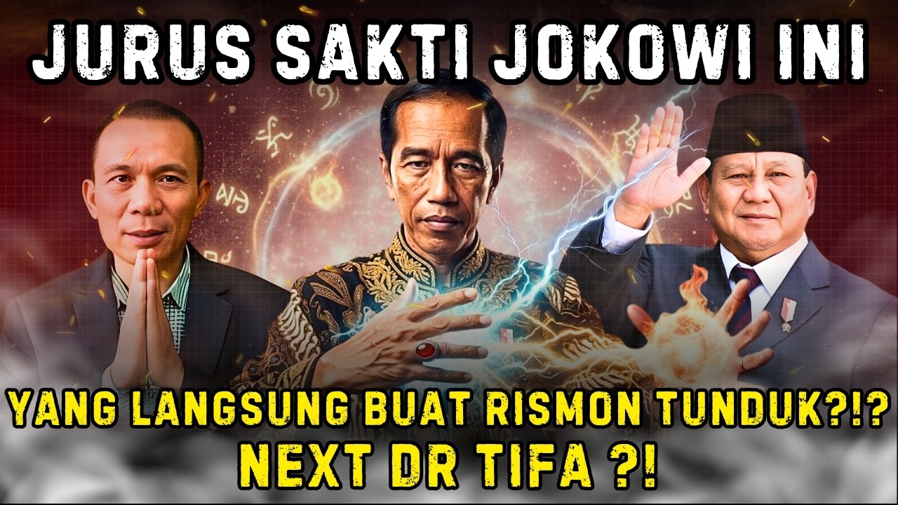 INILAH JURUS SAKTI JOKOWI UNTUK TUNDUKAN RISMON ?!? | EPS.3250