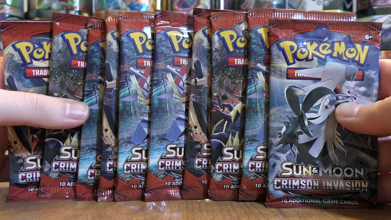 10 Crimson Invasion Booster Pack Opening