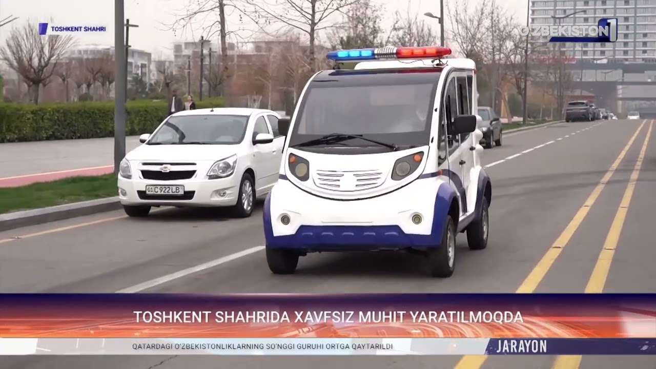 Toshkent shahrida xavfsiz muhit yaratilmoqda (Toshkent)