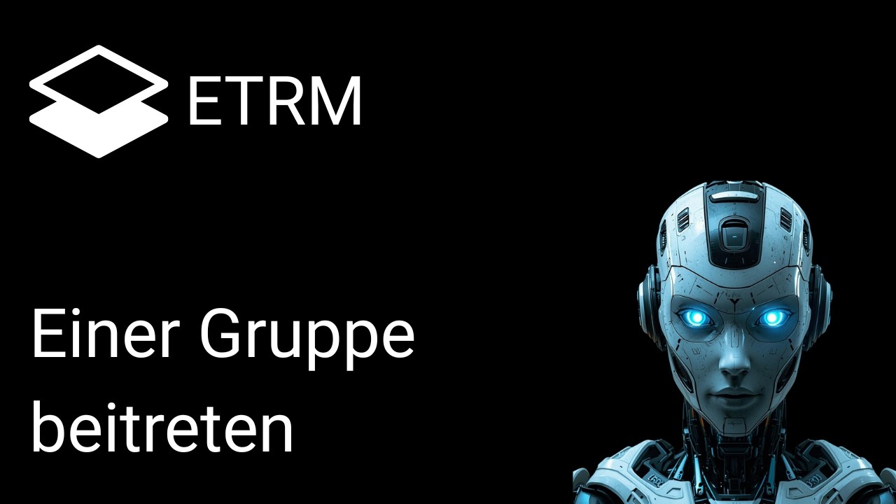 Engineering Toolbox Requirements Manager - Einer Gruppe beitreten