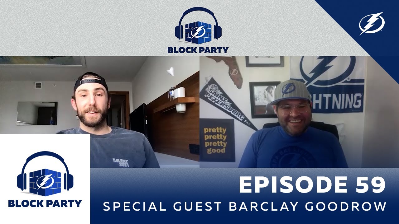 Barclay Goodrow joins The Block Party