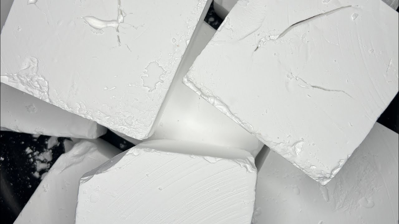 ASMR // ◻️BSN GYM CHALK CRUSH ◻️// 9 BLOCKS OF PLAIN JANE // SATISFYING VIDEOS // SLEEP AID
