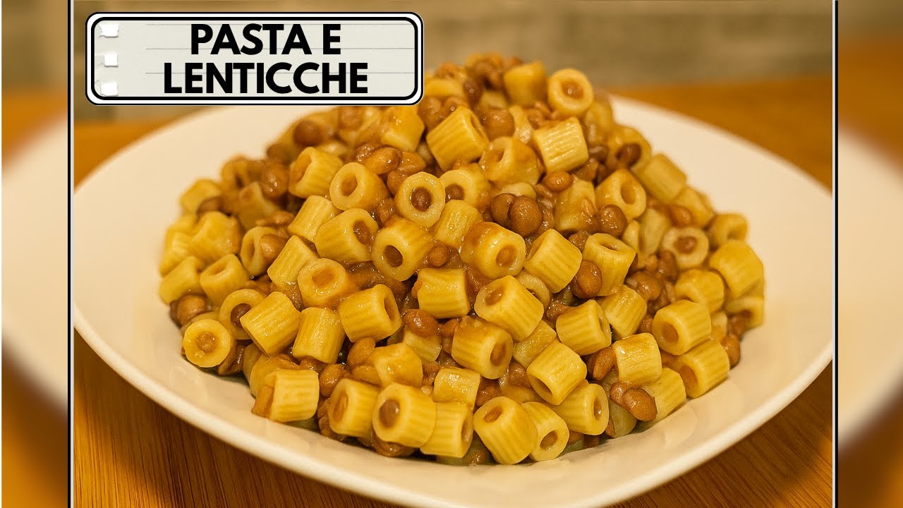 Pasta e Lenticchie Cremosa | Ricetta Facile e Gustosa