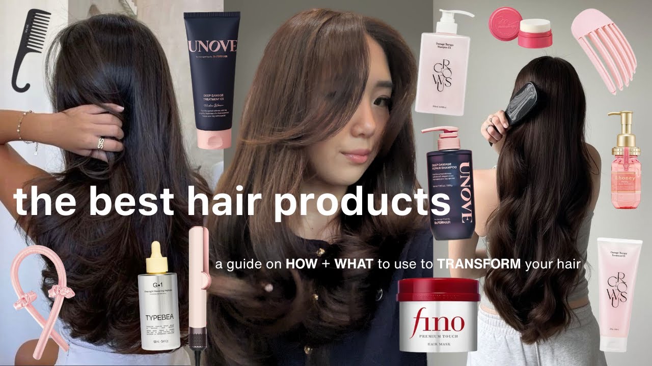 How I repaired my damaged hair 💇🏻‍♀️ Best haircare routine & products that actually work