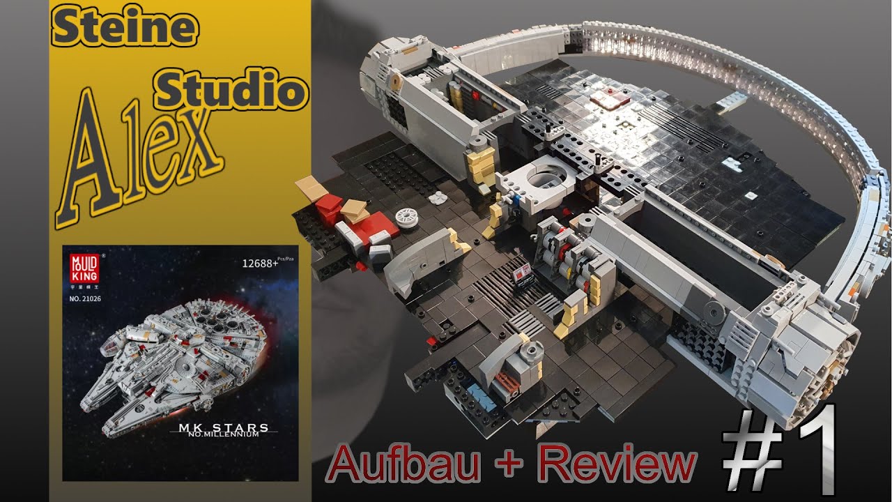 Mould King 21026 #1 Millennium Falcon mit 12688 Teilen. Ist es wieder mal ein geklauter Moc!