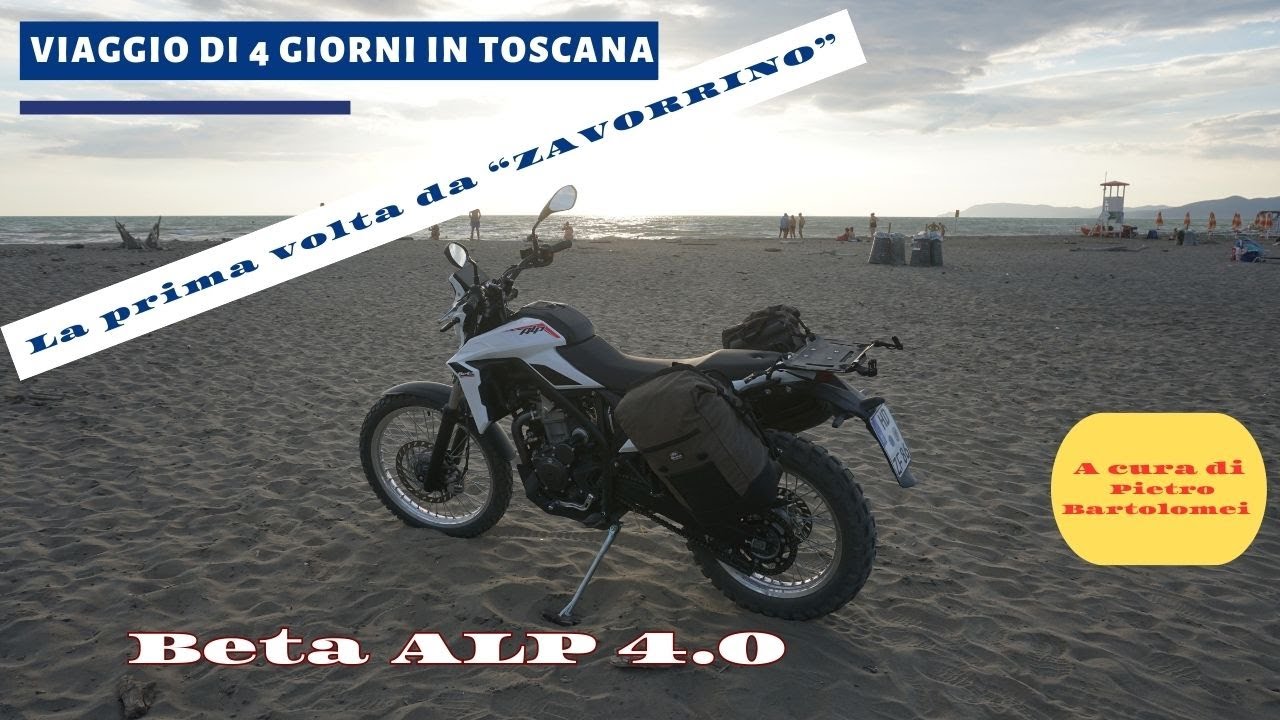 Viaggio in Toscana con la BETA ALP 4.0 - La mia prima volta da 