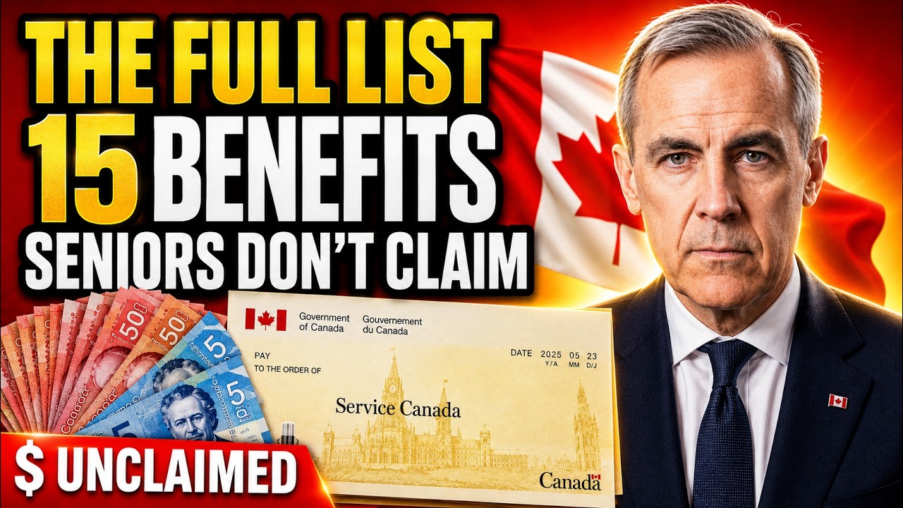 🚨 The FULL LIST: 15 Benefits Canadian Seniors Can CLAIM in 2026 &mdash; Most Leave Thousands Unclaimed