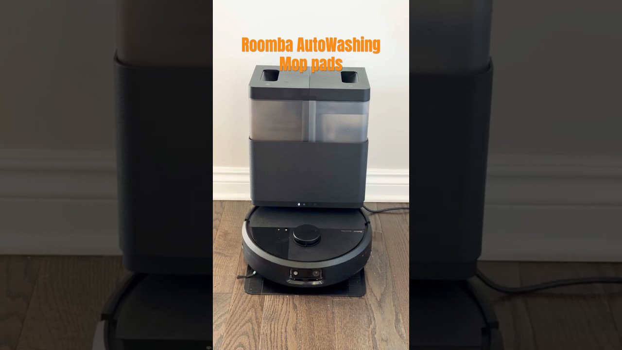 Roomba 505 AutoWash Dock and noise levels #roomba #cleaning #robot #robotvacuum #flooring