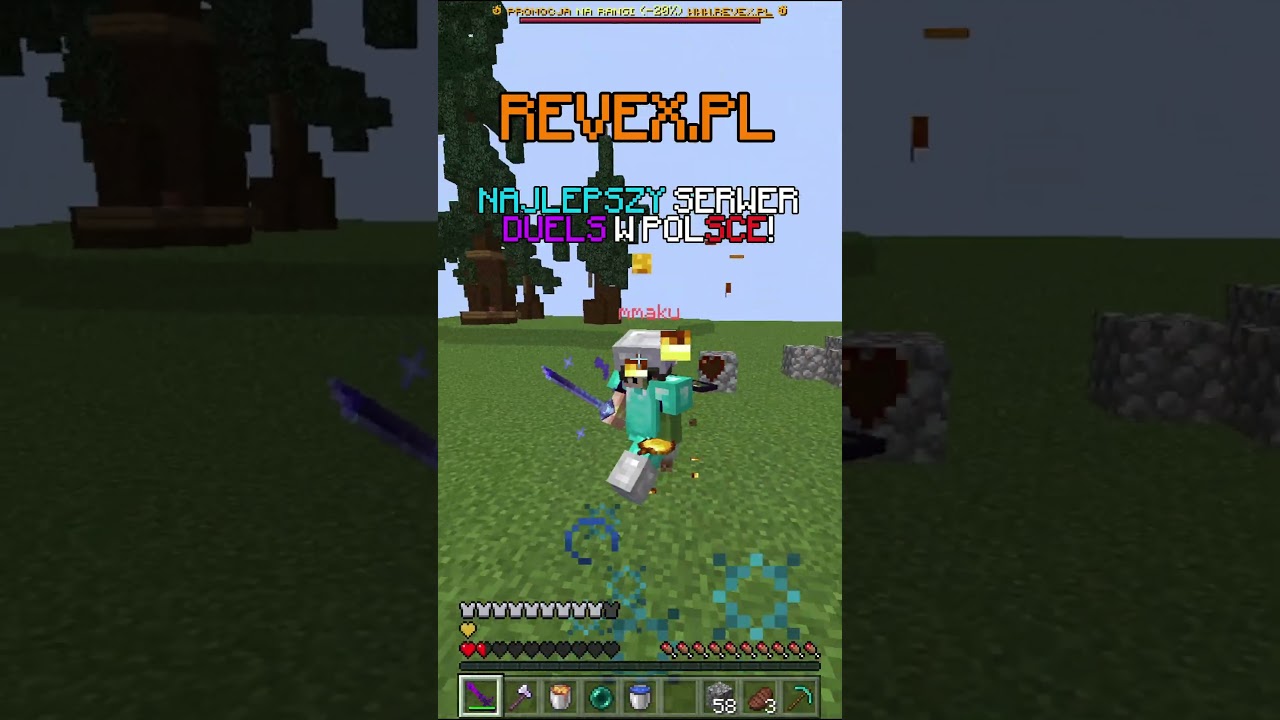 To jest najlepszy serwer do trenowania pvp! IP: Revex.pl
