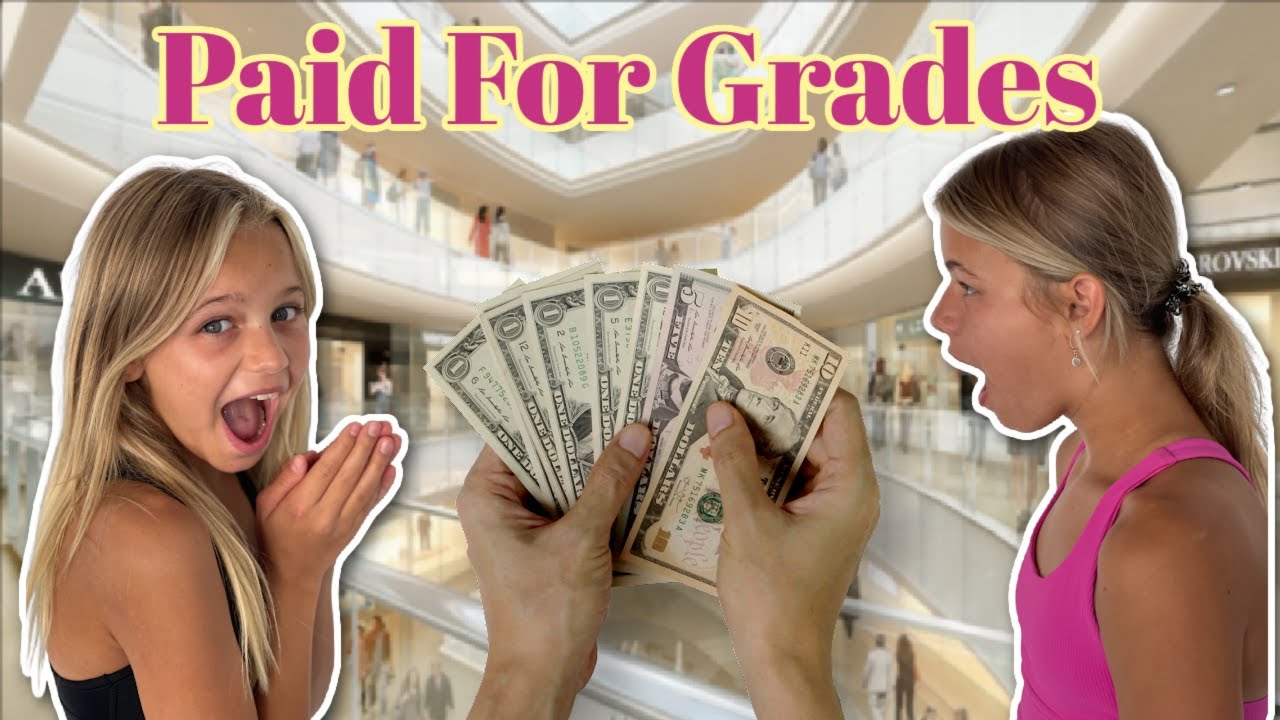 First Report card | Paid For Grades | The LeRoys