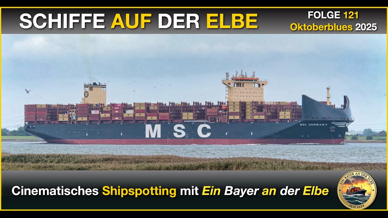 Schiffe auf der Elbe - Folge 121: Oktoberblues - Sch&ouml;ne Schiffe gucken & genie&szlig;en