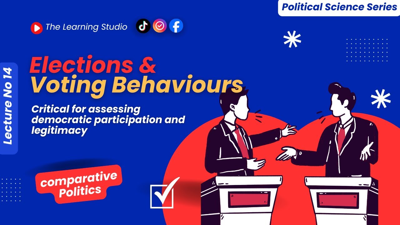 Election & Voting Behavior Explained | Political Science Lec 14 | Democracy, Voter Psychology & UPSC