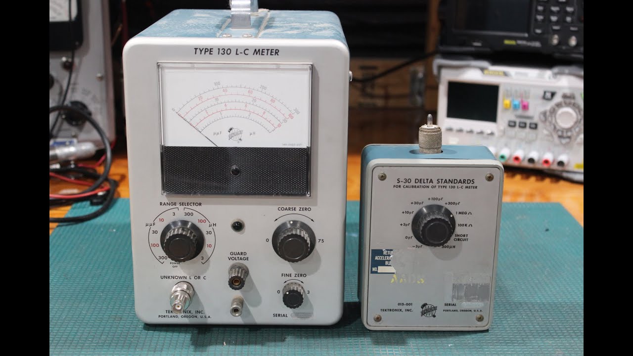 Восстановление счетчика Tektronix Type 130 L C