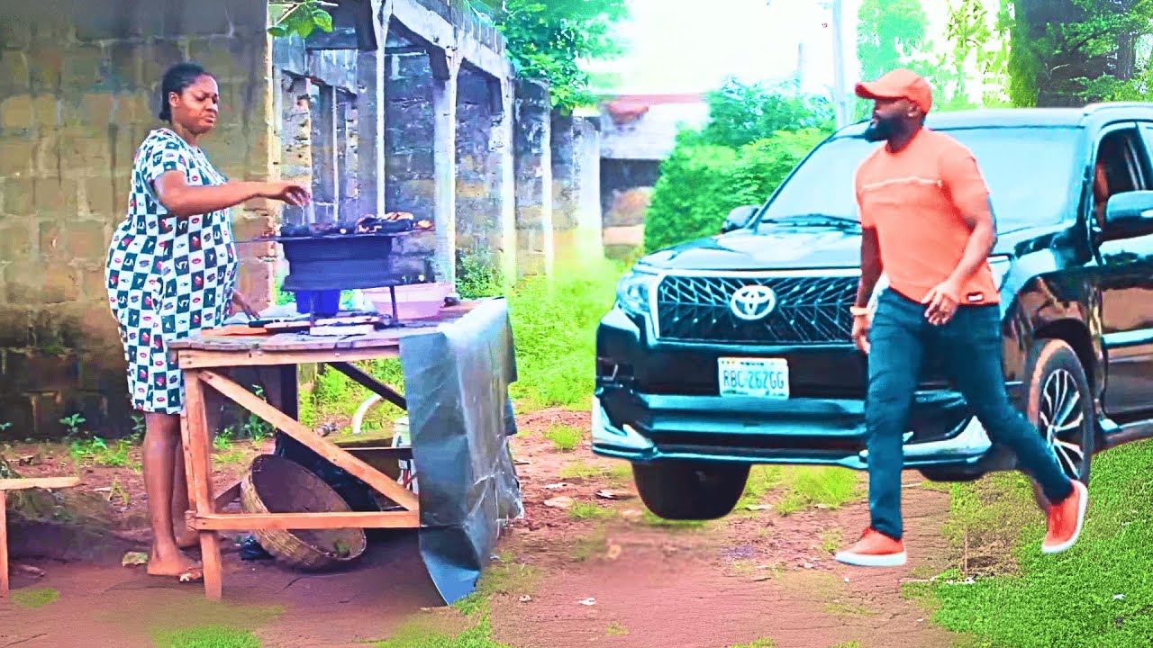 How A Billionaire's Son Fell In Love With A Poor Plantain Seller He Met On The Road | Nigerian Movie