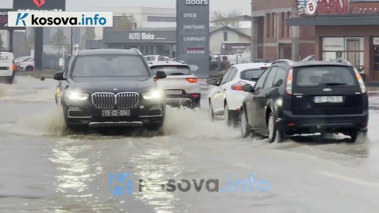 Rrugët e Ferizajt nën kërcënimin e reshjeve të shiut