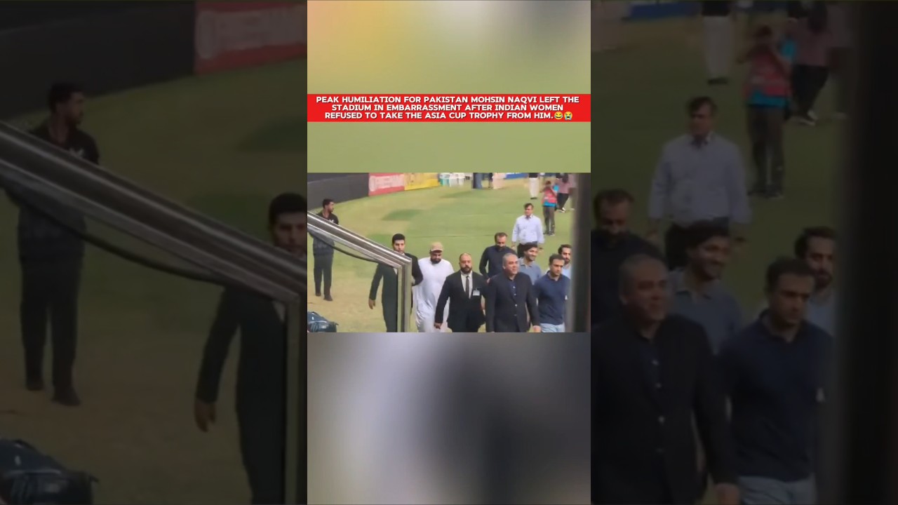 Peak Humiliation for Pakistan Team india refused to take trophy from Moshin naqvi #indvspak #cricket
