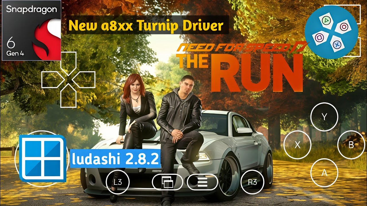 Need for Speed The Run | Winlator Ludashi 2.8.2 | Gameplay Testing | Snapdragon 6 Gen 4 |a8xx Turnip