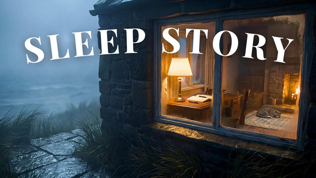 The Writer's Cottage by the Sea 🌊 A Foggy Evening Sleep Story