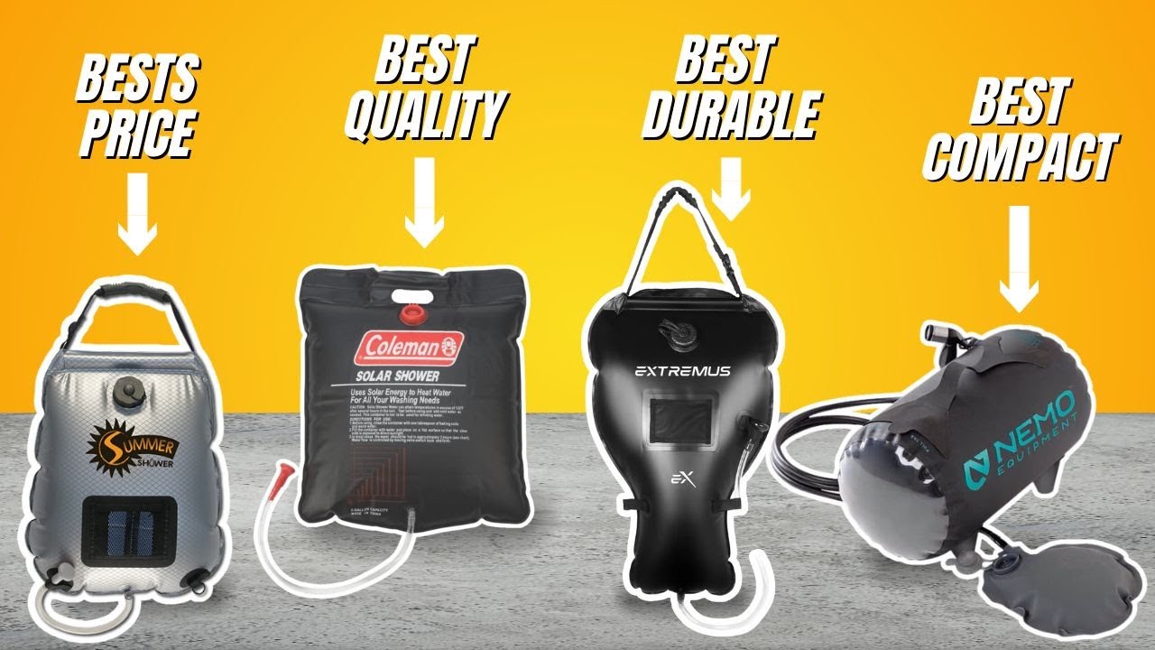 The Best Solar Showers For Camping: Highly Recommended Of 2023