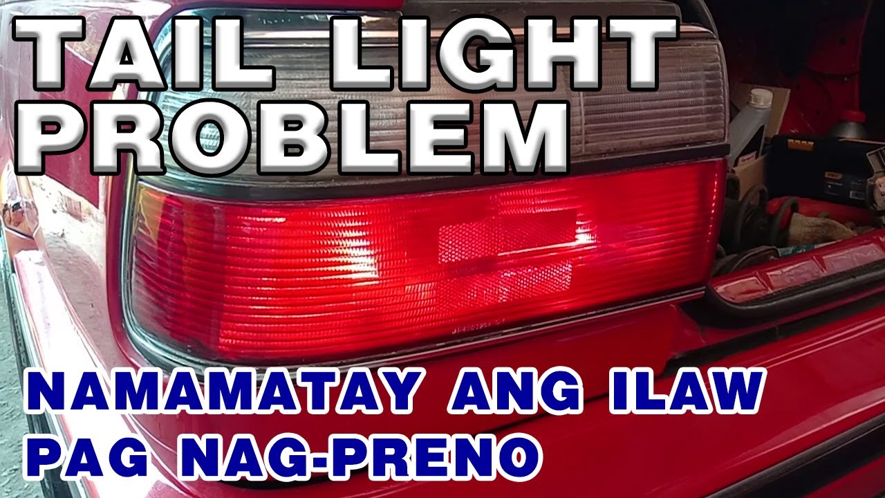 Brake Light Problem (Paano ayusin ang ilaw ng preno)