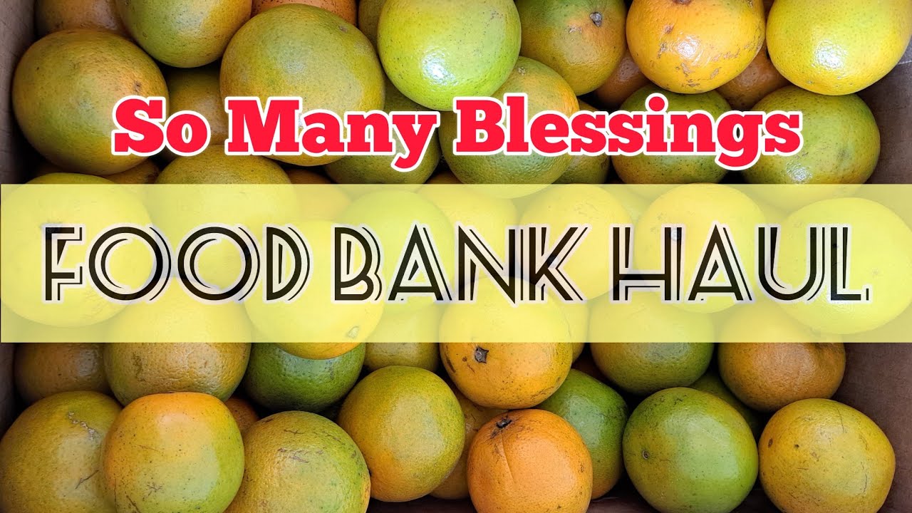 Food Bank Mobile Pantry Haul So Much Free Food BLESSINGS Box - February 28, 2024