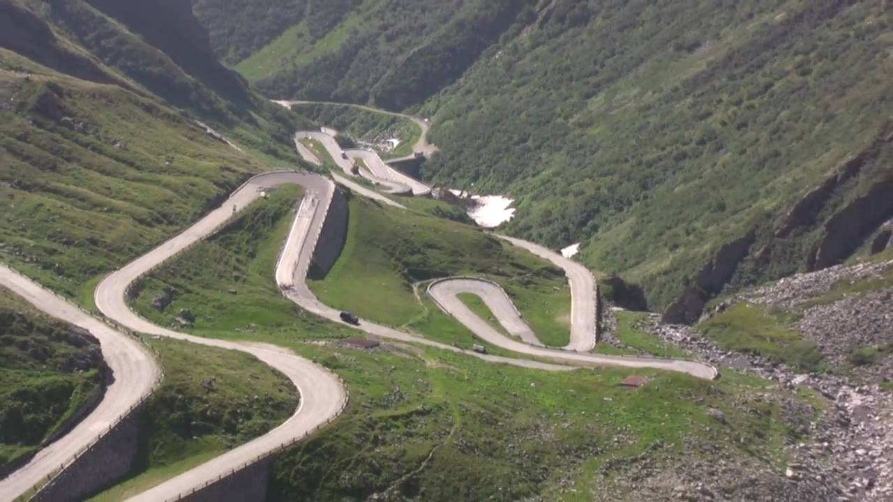 St. Gotthard, Sustenpass in Schweiz