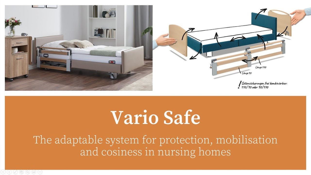 Vario Safe | The tool-free adjustable system for care beds | Stiegelmeyer