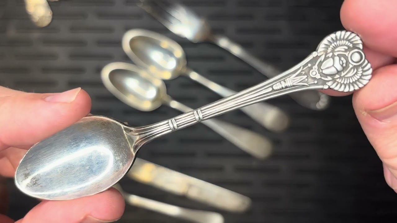 How to Identify Unmarked Silverware. Or; Why XRF Machines aren't to be Trusted all the time!