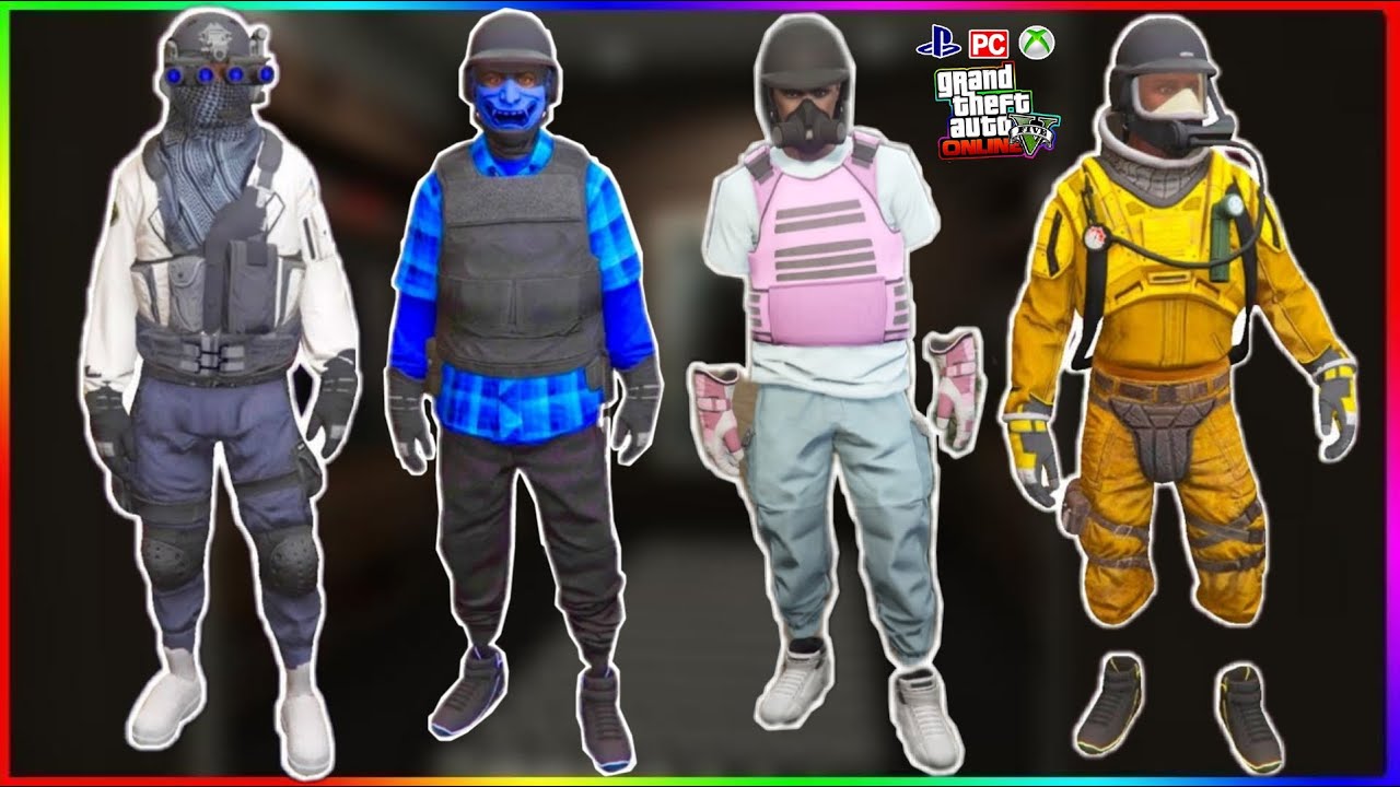 CÓMO OBTENER MULTIPLES CONJUNTOS MODEADOS a la VEZ | PACK DE CONJUNTOS MODEADOS GTA V ONLINE | 1.57