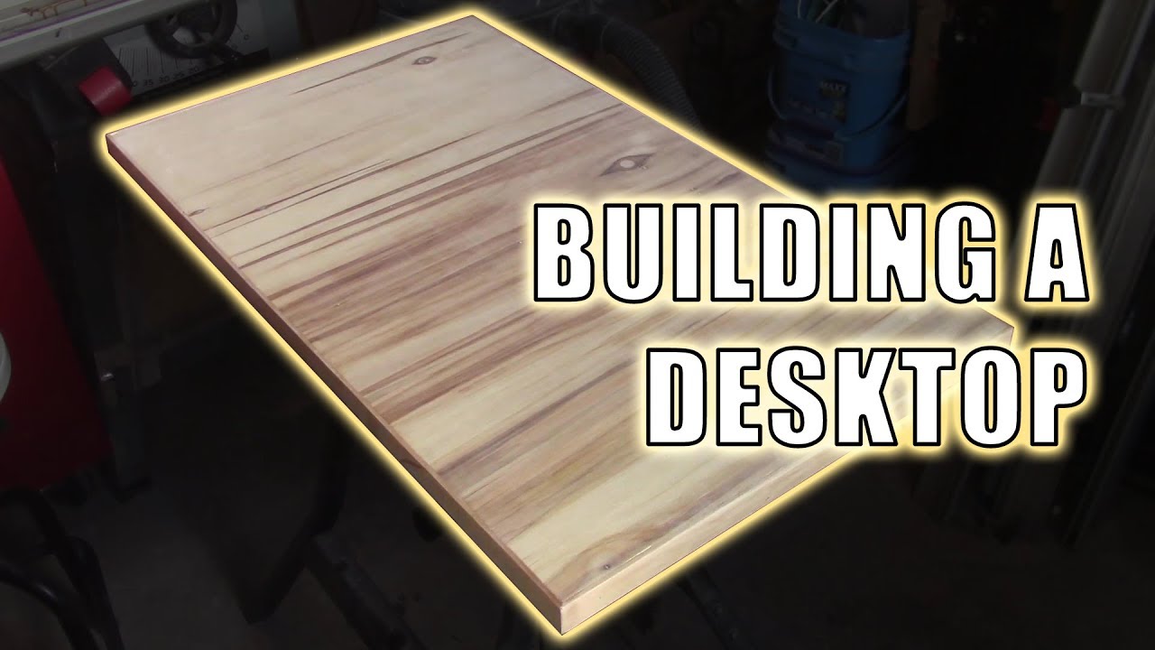 Building a Quick Desktop From Scrap Wood
