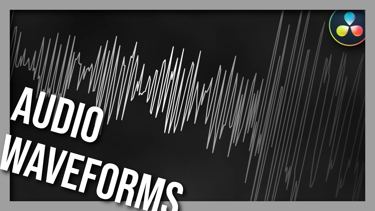 Звуковые волны в DaVinci Resolve 16