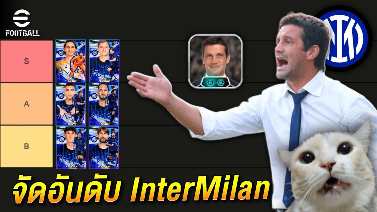 จัดอันดับนักเตะแพ็คInter Milan 1500ทอง | eFootball2026